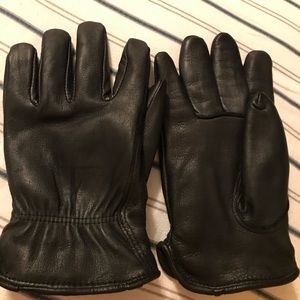 Men’s Leather gloves with insulation